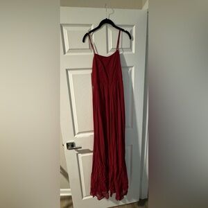 Gorgeous Maroon reformation dress